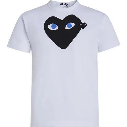 T-Shirts , male, Sizes: XL, 2XL - Comme des Garçons Play - Modalova