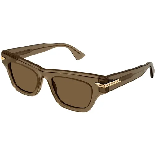 Stylische Sonnenbrille Bv1122S , Damen, Größe: 51 MM - Bottega Veneta - Modalova