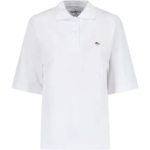Weiße Polo T-Shirts und Polos , Damen, Größe: S - Fiorucci - Modalova