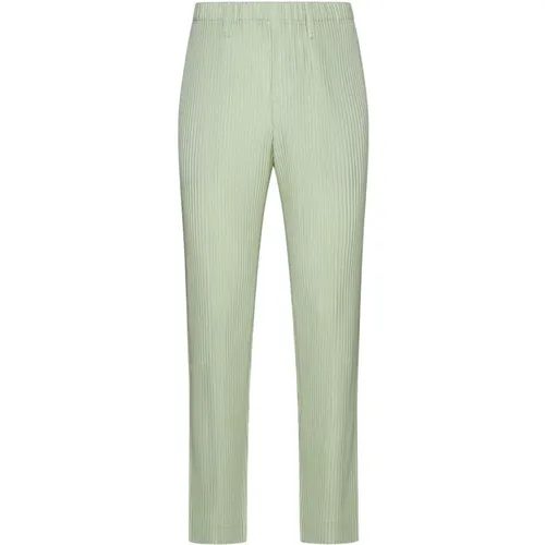 Light Pleated Trousers , male, Sizes: L - Issey Miyake - Modalova