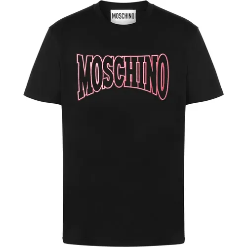 Schwarze T-Shirts Moschino - Moschino - Modalova