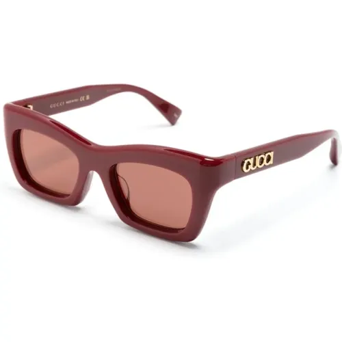 Gg1773Sa 002 Sonnenbrillen , Damen, Größe: 50 MM - Gucci - Modalova
