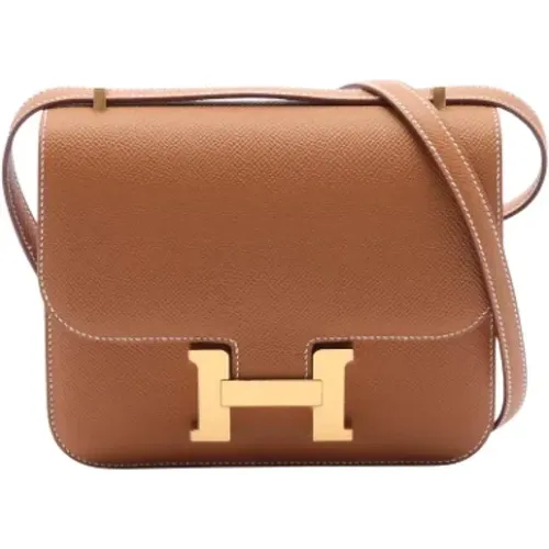 Pre-owned Leder schultertasche - Hermès Vintage - Modalova