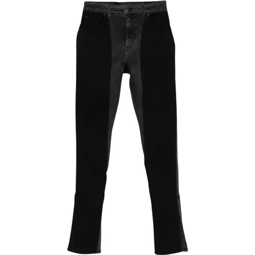 Zweifarbige Skinny Fit Jeans Mugler - Mugler - Modalova