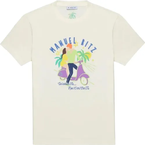 Kurzarm T-Shirt Manuel Ritz - Manuel Ritz - Modalova