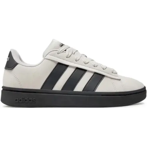 Synthetic Leather Lace-Up Sneakers , male, Sizes: 8 UK, 10 UK, 10 2/3 UK, 4 UK, 9 1/3 UK, 5 1/3 UK, 8 2/3 UK, 7 1/3 UK - Adidas - Modalova