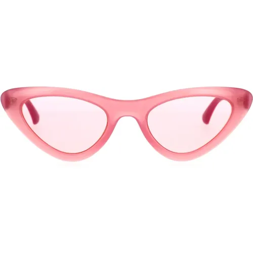 Rosa Cat-Eye Sonnenbrille mit Pinken Flash-Gläsern - Havaianas - Modalova