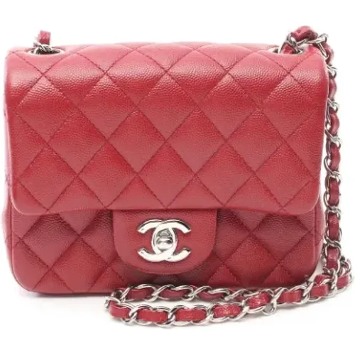 Pre-owned Leather chanel-bags , female, Sizes: ONE SIZE - Chanel Vintage - Modalova