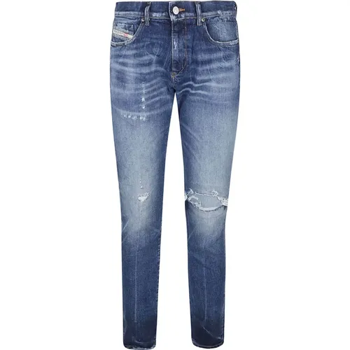 Slim-fit D-Strukt Jeans 2019 , Herren, Größe: W34 - Diesel - Modalova