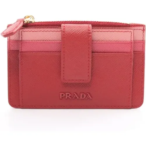 Pre-owned Leather wallets , female, Sizes: ONE SIZE - Prada Vintage - Modalova