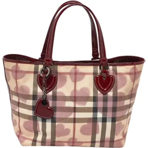 Pre-owned Leather totes , female, Sizes: ONE SIZE - Burberry Vintage - Modalova