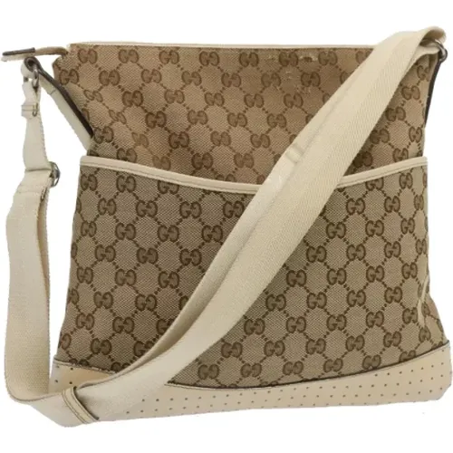 Pre-owned Canvas gucci-bags , female, Sizes: ONE SIZE - Gucci Vintage - Modalova