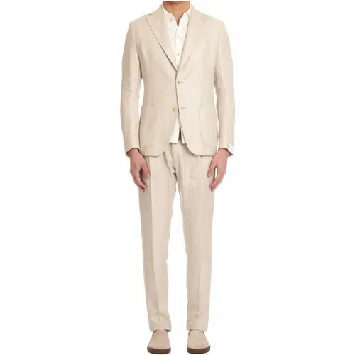 Structured Jacket and Pants Set , male, Sizes: M, XL, L - Eleventy - Modalova