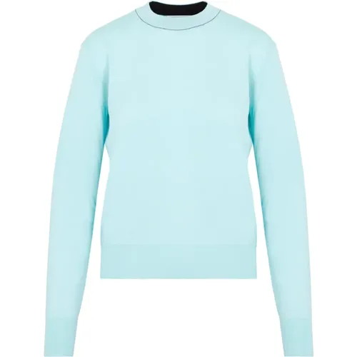 Pale Wool Sweater Aw22 , female, Sizes: M - Bottega Veneta - Modalova