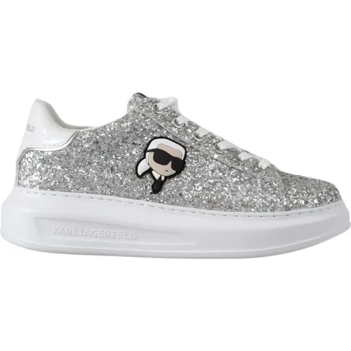 Glänzende Sneakers NFT K/Ikonik , Damen, Größe: 36 EU - Karl Lagerfeld - Modalova