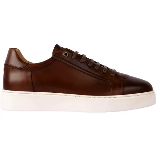 Braune Ledersneakers Exton - Exton - Modalova