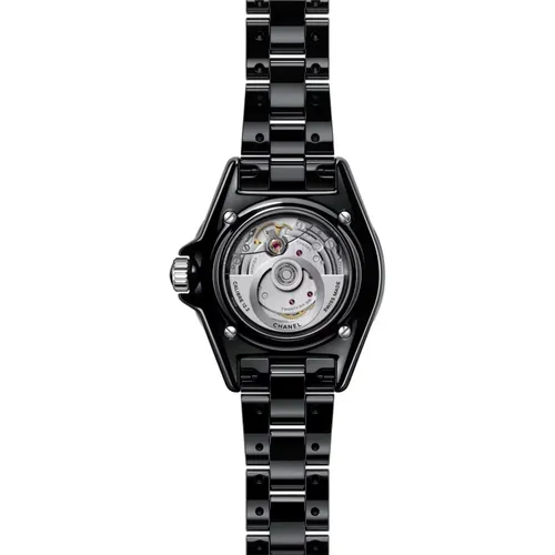 Elegant Ceramic Automatic Watch , female, Sizes: ONE SIZE - Chanel - Modalova