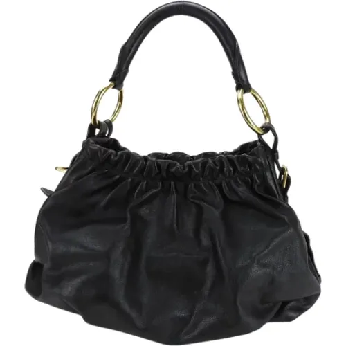 Pre-owned Leather prada-bags , female, Sizes: ONE SIZE - Prada Vintage - Modalova