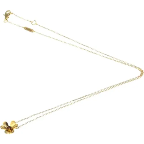 Pre-owned Rose Gold necklaces , female, Sizes: ONE SIZE - Van Cleef & Arpels Pre-owned - Modalova