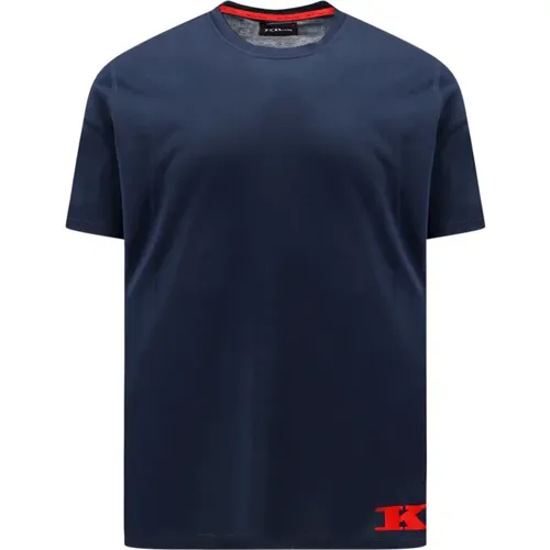 T-Shirts , Herren, Größe: 2XL - Kiton - Modalova
