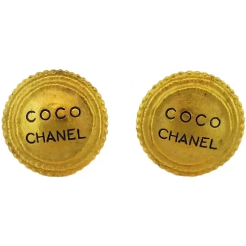 Pre-owned Metal chanel-jewelry , female, Sizes: ONE SIZE - Chanel Vintage - Modalova