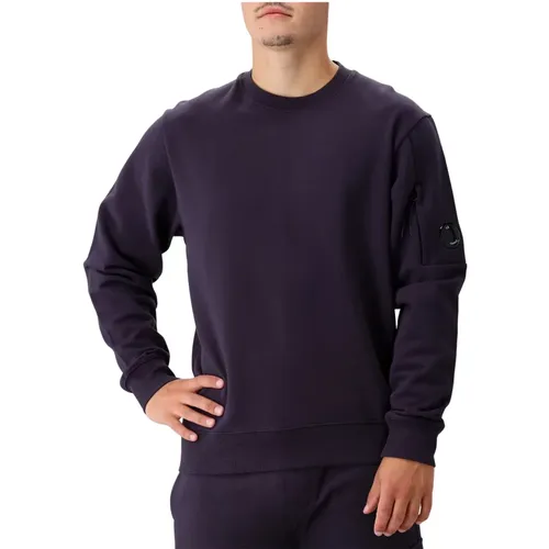 Nightshade Lens Sweatshirt , Herren, Größe: S - C.P. Company - Modalova