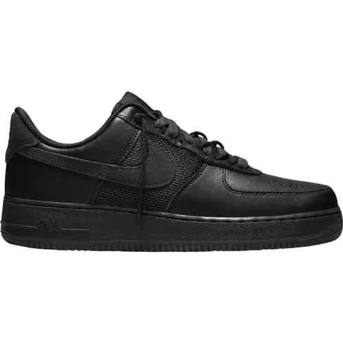 Limitierte Auflage Schwarzer Air Force 1 , Herren, Größe: 45 EU - Nike - Modalova