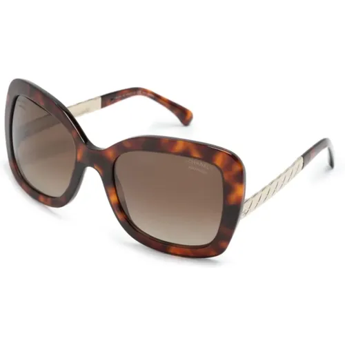 Stilvolle Sonnenbrille für den täglichen Gebrauch , Damen, Größe: 54 MM - Chanel - Modalova