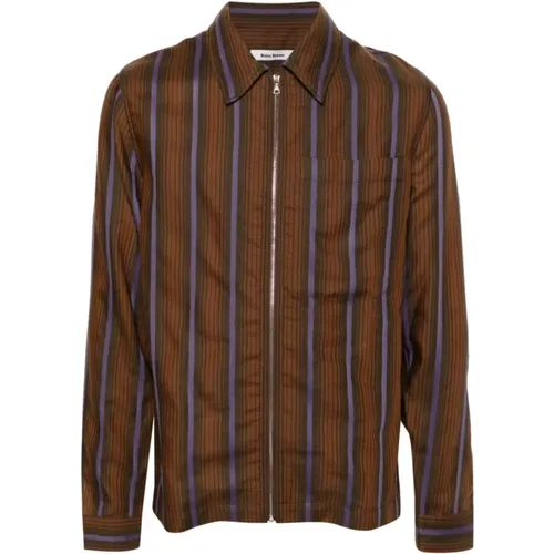Striped Shirt , male, Sizes: S, M - Wales Bonner - Modalova