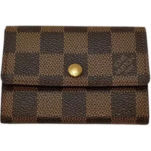 Pre-owned Canvas wallets , female, Sizes: ONE SIZE - Louis Vuitton Vintage - Modalova