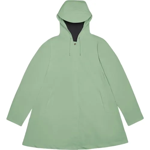 A-Line Waterproof Jacket , female, Sizes: S - Rains - Modalova