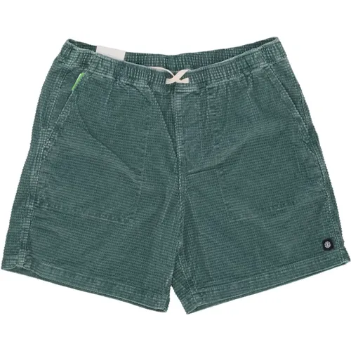 Cord Walkshort Shorts , Herren, Größe: S - Element - Modalova