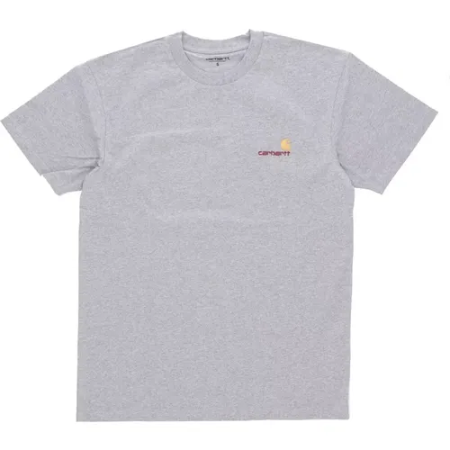 Script Tee Grau Heather Herren T-Shirt - Carhartt WIP - Modalova