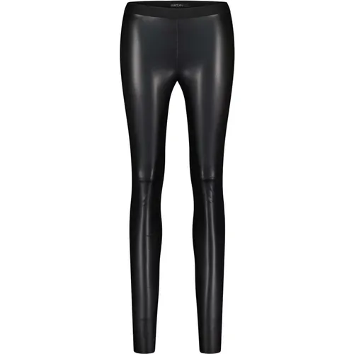Faux Leather Leggings , female, Sizes: 3XL, XS, M, 2XL, XL, L, S - Marc Cain - Modalova