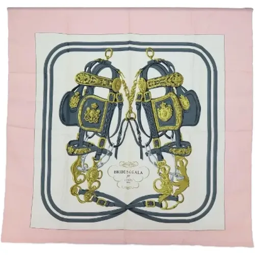 Pre-owned Silk scarves , female, Sizes: ONE SIZE - Hermès Vintage - Modalova