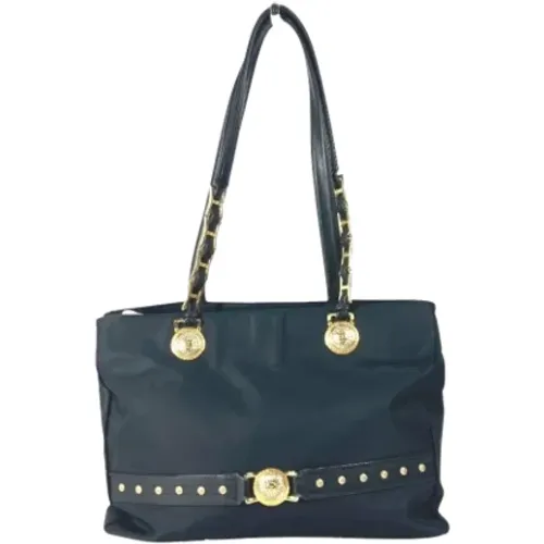 Pre-owned Nylon shoulder-bags , female, Sizes: ONE SIZE - Versace Pre-owned - Modalova