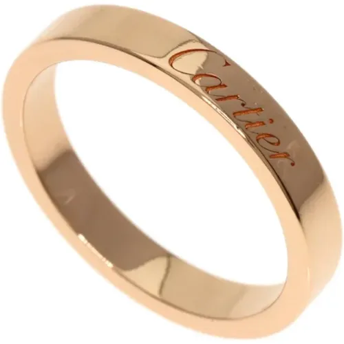 Pre-owned Rose Gold rings , unisex, Sizes: ONE SIZE - Cartier Vintage - Modalova