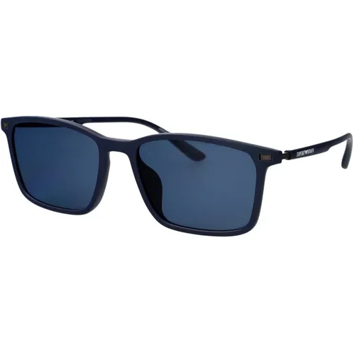 Stylish Sunglasses with Model 0Ea4223U , male, Sizes: 56 MM - Emporio Armani - Modalova