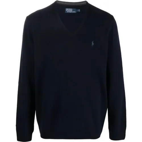 Wool Sweater Aw23 , male, Sizes: 2XL - Ralph Lauren - Modalova