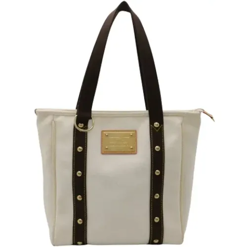 Pre-owned Canvas totes , female, Sizes: ONE SIZE - Louis Vuitton Vintage - Modalova