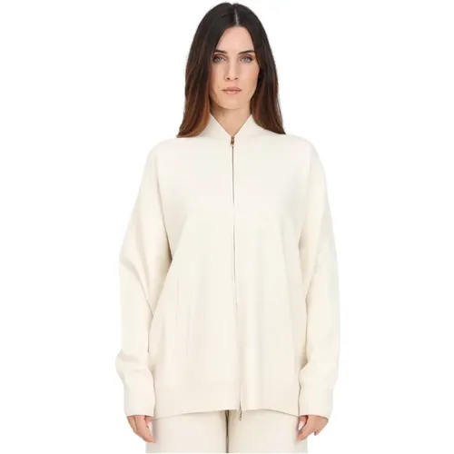 Ivory Teorema Sweatshirt Max Mara - Max Mara - Modalova