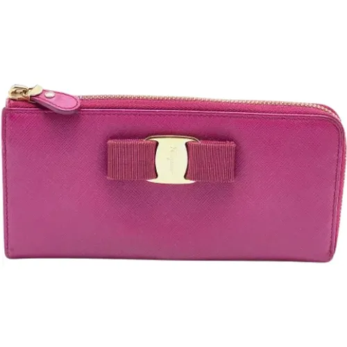 Pre-owned Fabric wallets , female, Sizes: ONE SIZE - Salvatore Ferragamo Pre-owned - Modalova