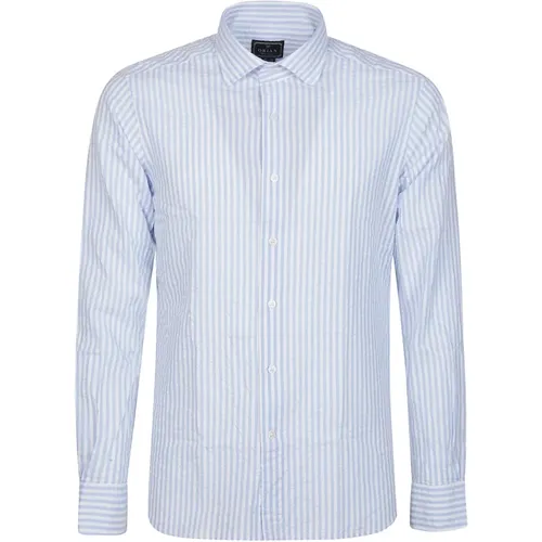 Long Sleeve Slim Shirt , male, Sizes: M, L, XL - Orian - Modalova