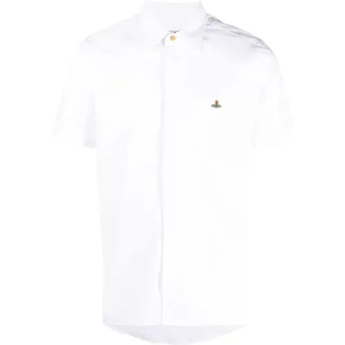 Short Sleeve Shirt , male, Sizes: M, L - Vivienne Westwood - Modalova