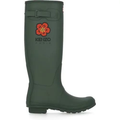 Wellington Rain Boots for Women , female, Sizes: 3 UK, 4 UK, 5 UK, 7 UK, 2 UK, 6 UK - Kenzo - Modalova