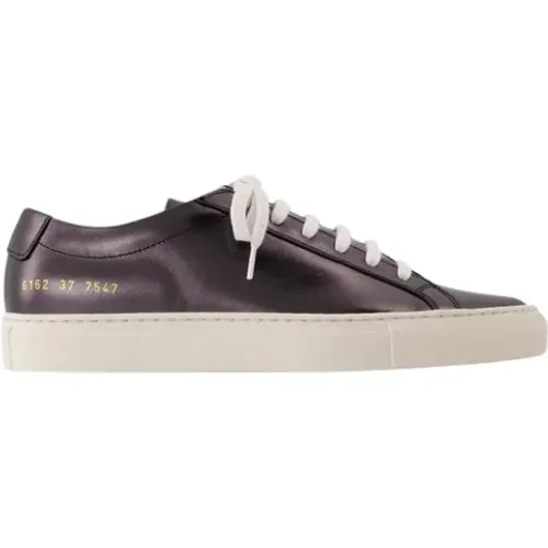 Leather sneakers , female, Sizes: 4 UK, 5 UK, 3 UK - Common Projects - Modalova