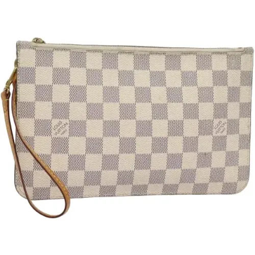 Pre-owned Canvas clutches , female, Sizes: ONE SIZE - Louis Vuitton Vintage - Modalova