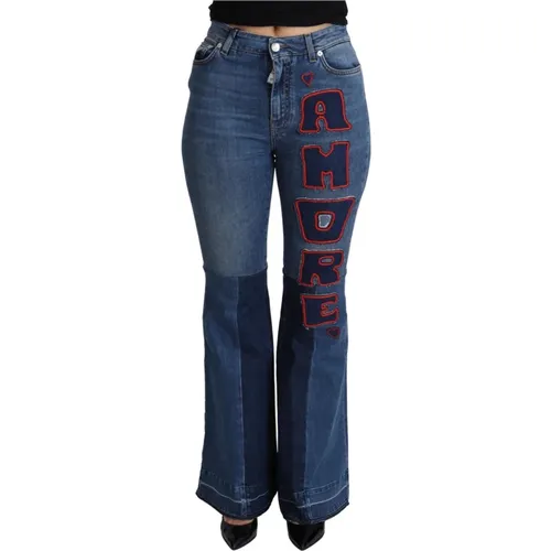 Baumwollhose Jeans - Stilvoll und vielseitig , Damen, Größe: 3XS - Dolce & Gabbana - Modalova