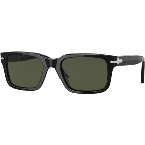 Quadratische Sonnenbrille mit grünen Gläsern - Persol - Modalova