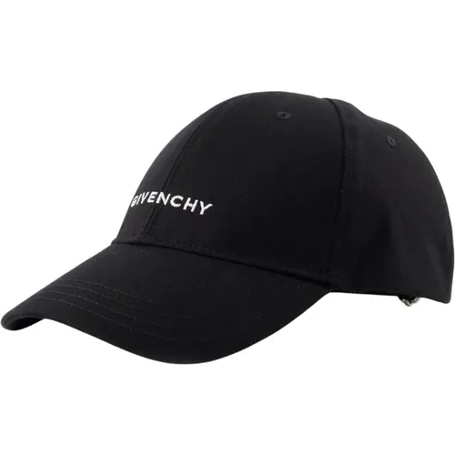 Bestickte Logo-Baumwollkappe , Herren, Größe: ONE Size - Givenchy - Modalova